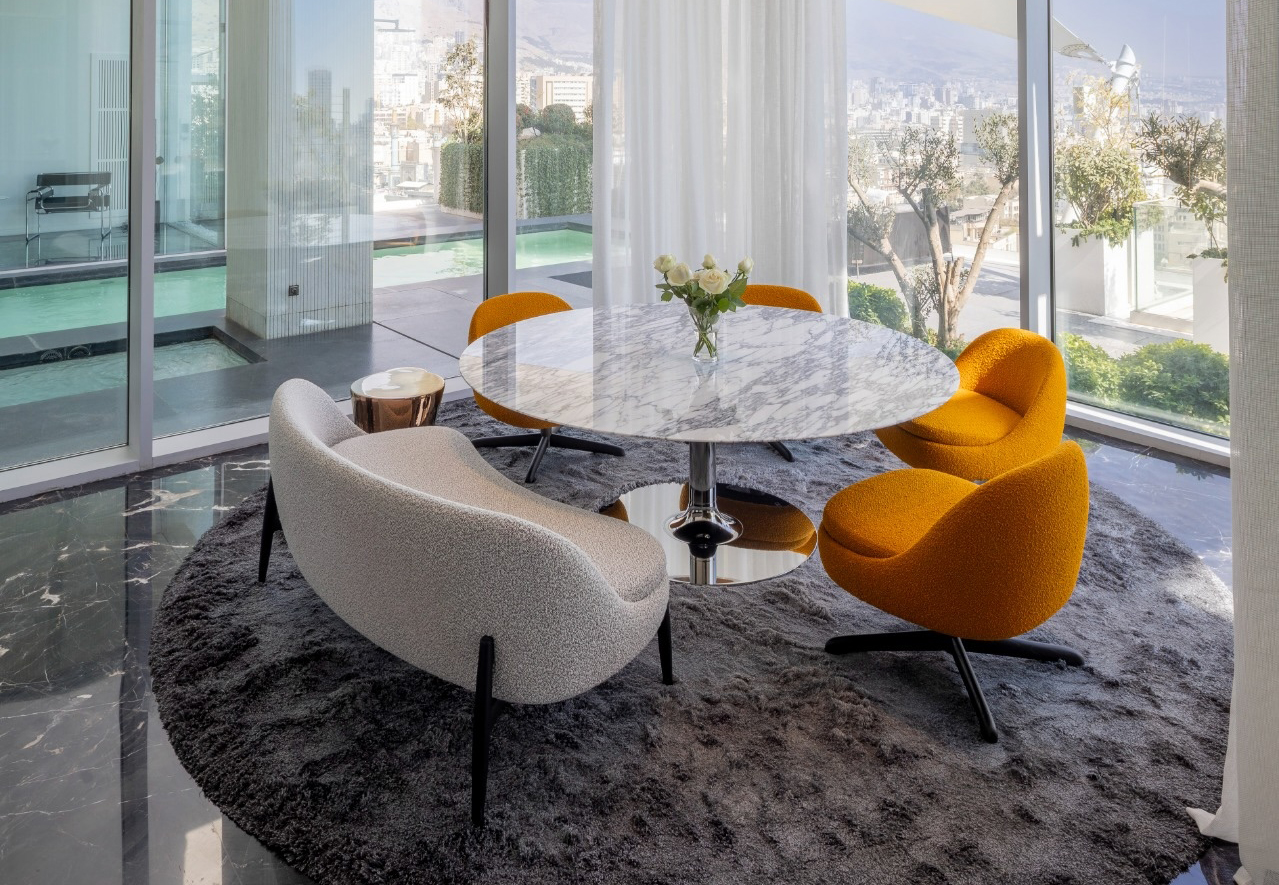Luxury villa interior